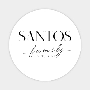 Santos Family EST. 2020, Surname, Santos Magnet